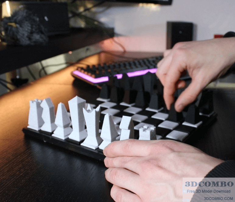 MAGNETIC CHESS 3D MODEL