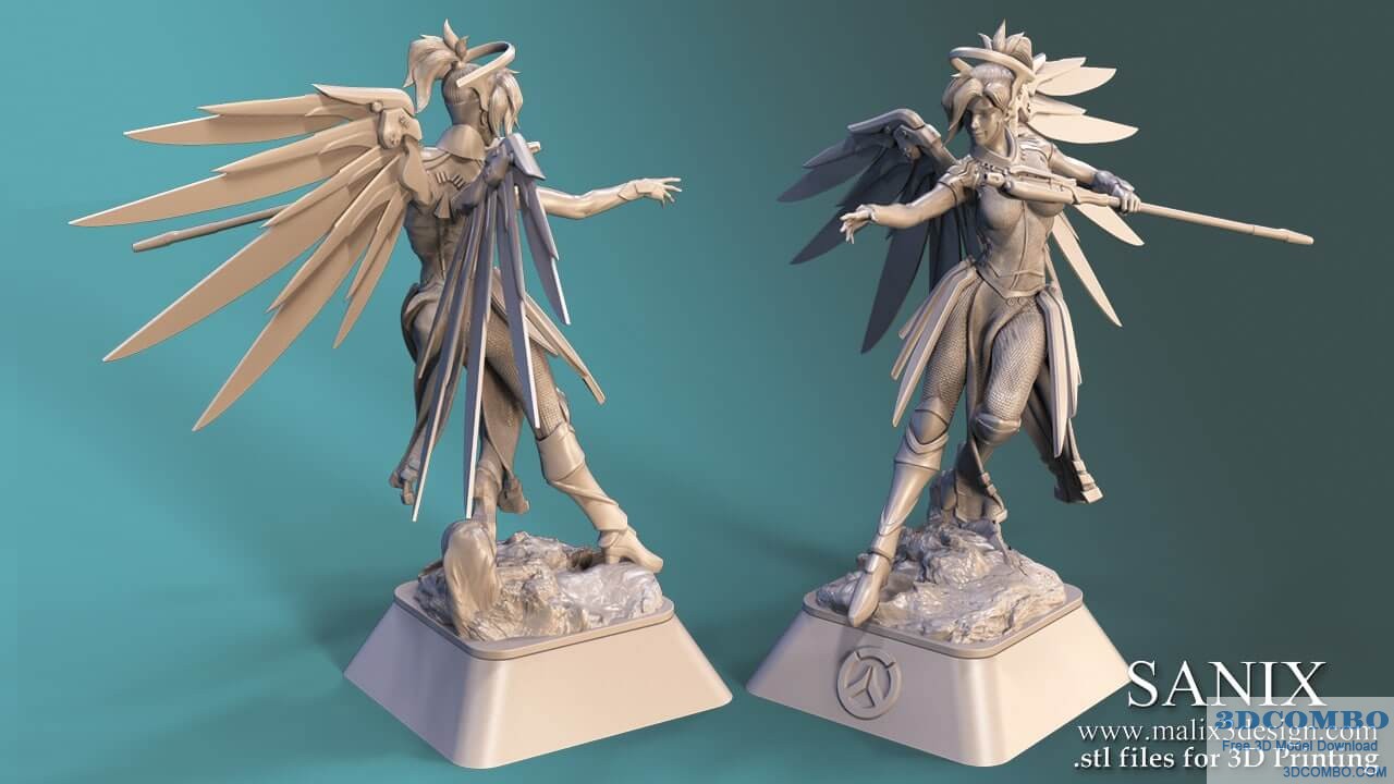 Mercy - 3D Printable Model STL