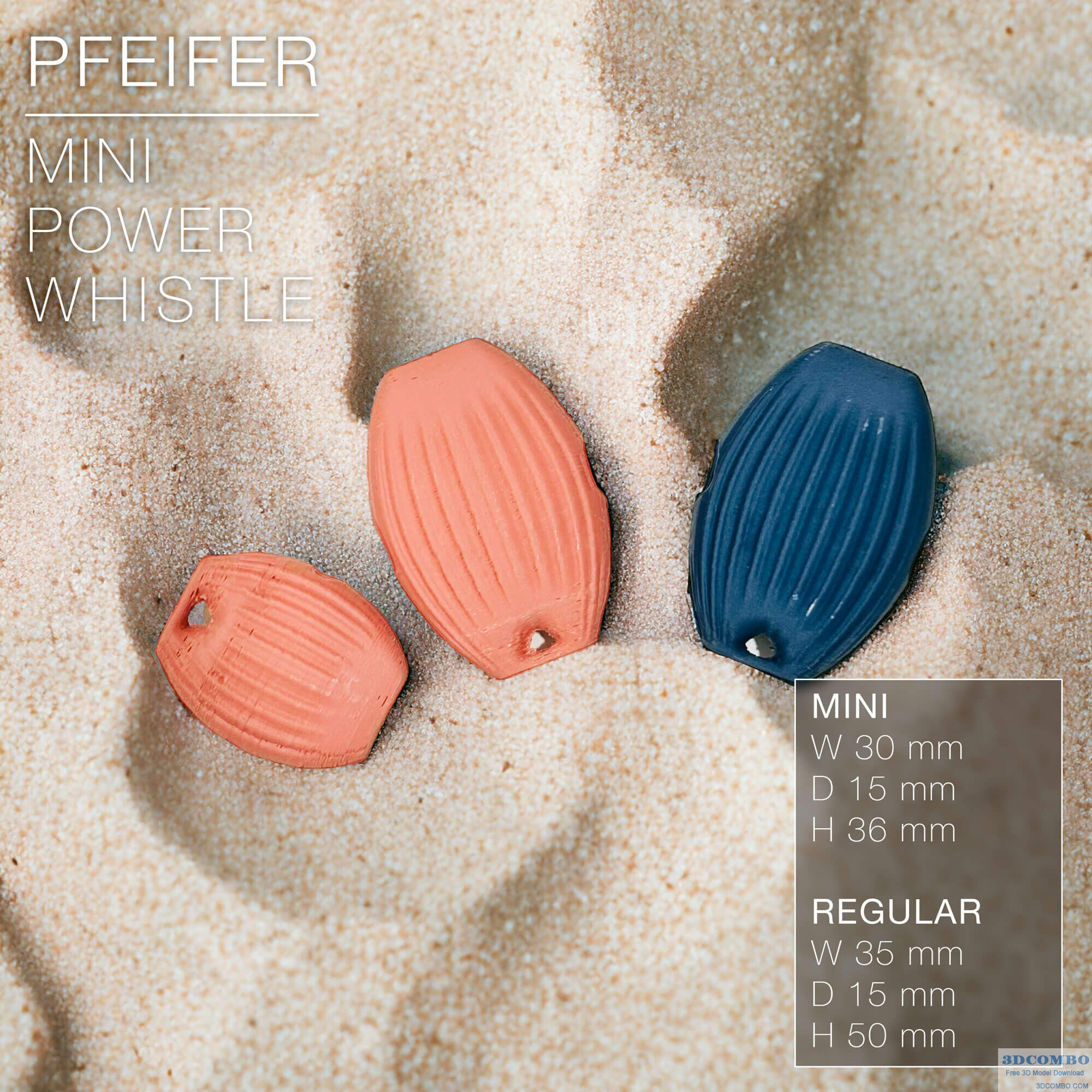 Mini Whistle1.3dcombo.com