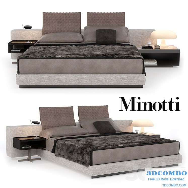Minotti Bed Yang
