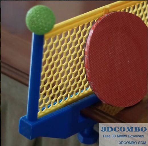 MODULAR PING PONG NET 3D MODEL