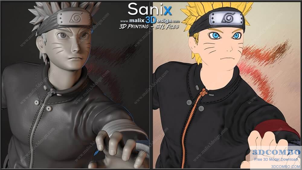 NARUTO - 3D Printing Files STL