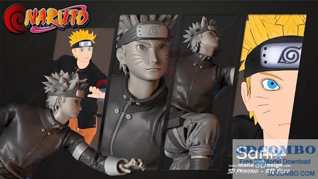 NARUTO - 3D Printing Files STL