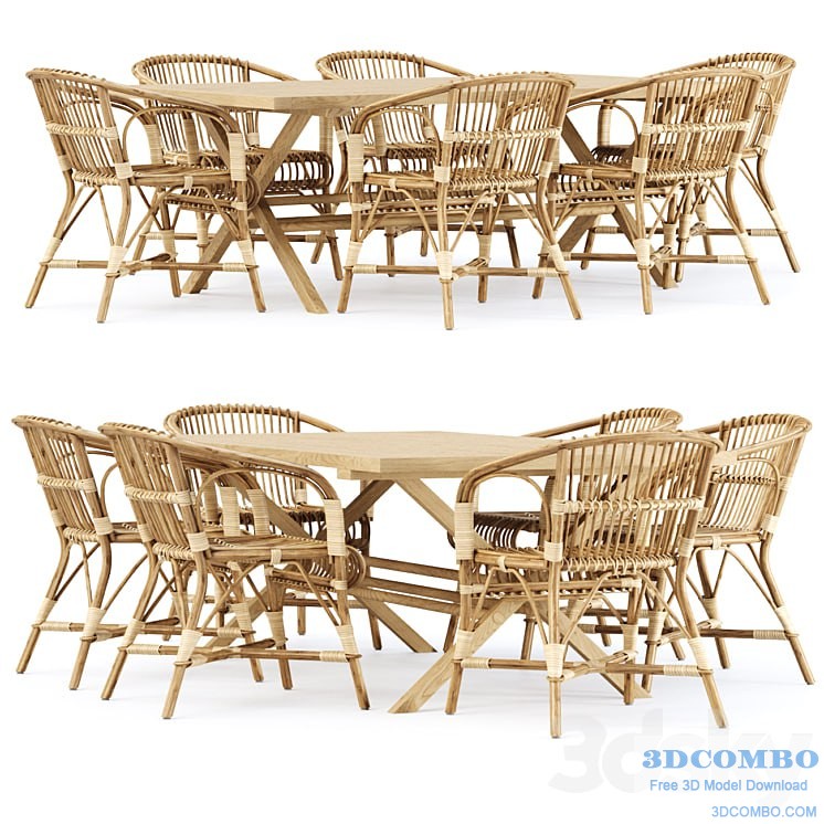 Outdoor garden furniture set_v02/Garden furniture set
