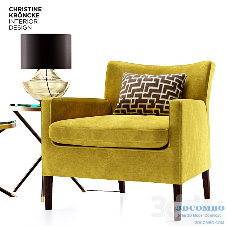 Pandora Armchair by Christine Kroencke