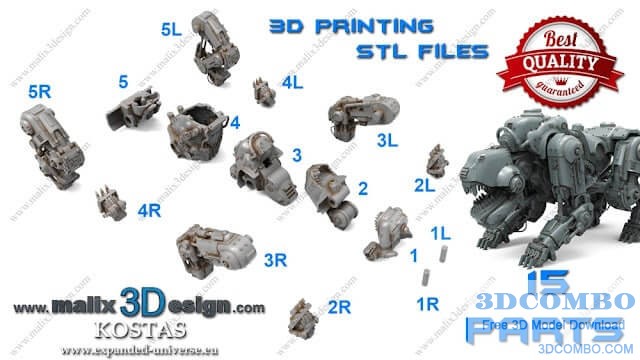 Panzerhund - 3D Printable Model STL
