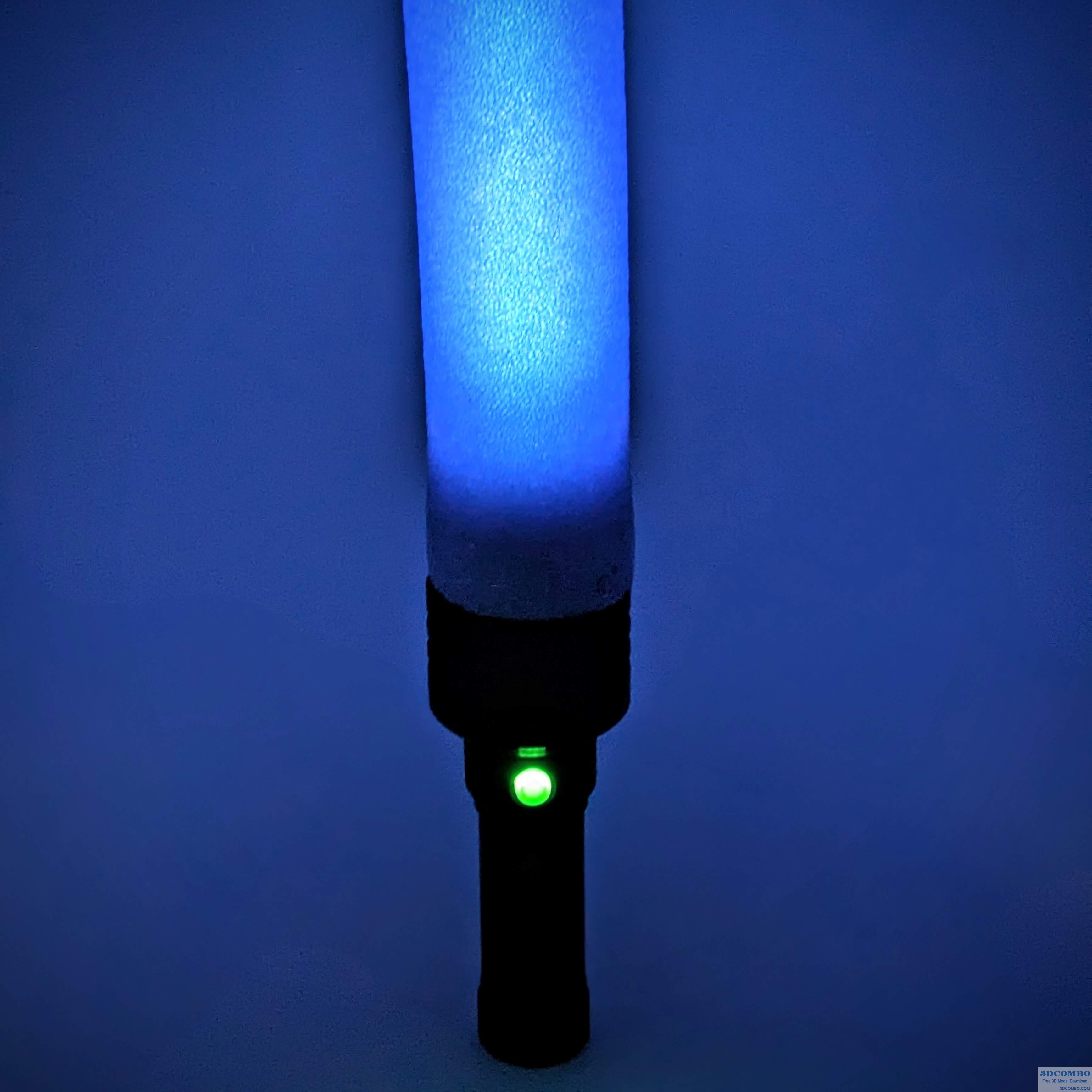 Pool Noodle Lightsaber 3D Model1.3dcombo.com