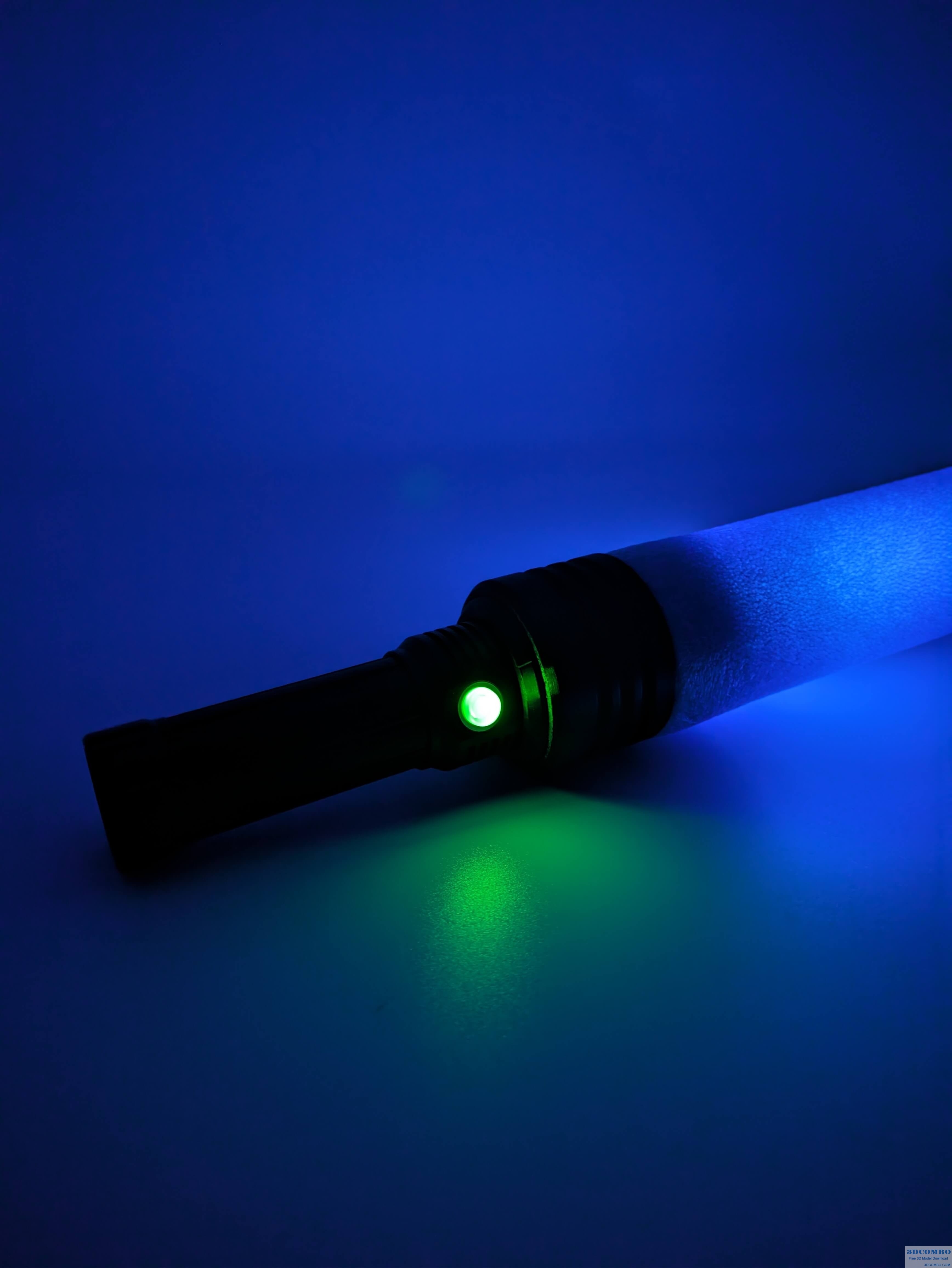 Pool Noodle Lightsaber 3D Model3.3dcombo.com
