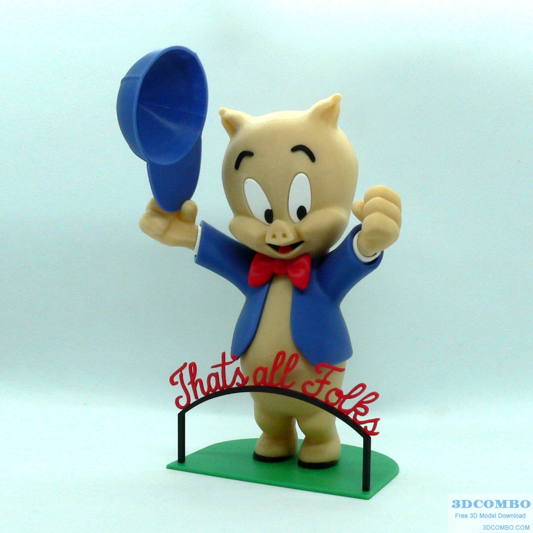 PORKY PIG 3D MODEL