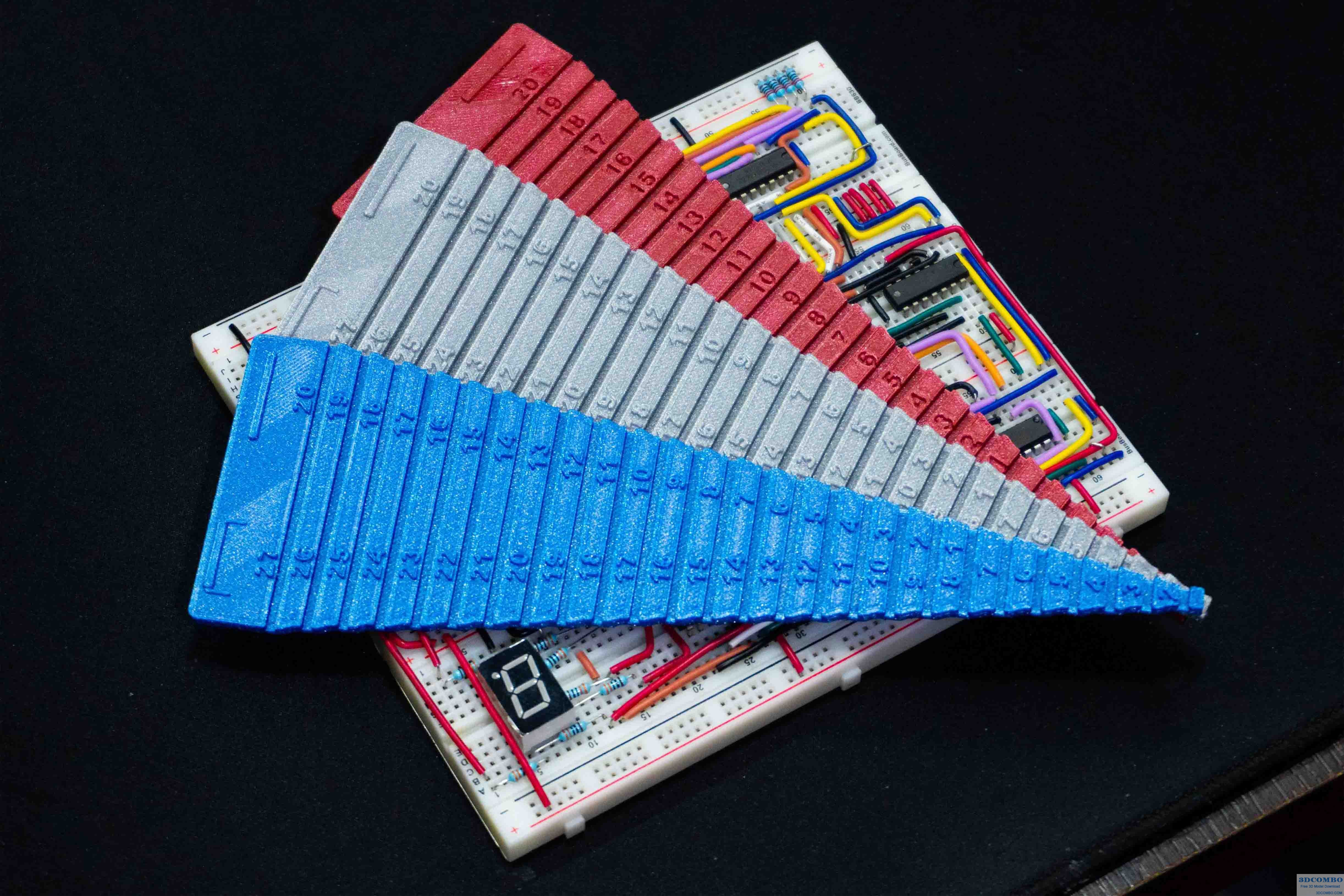 PROTOBOARD CABLE CUT 3D MODEL