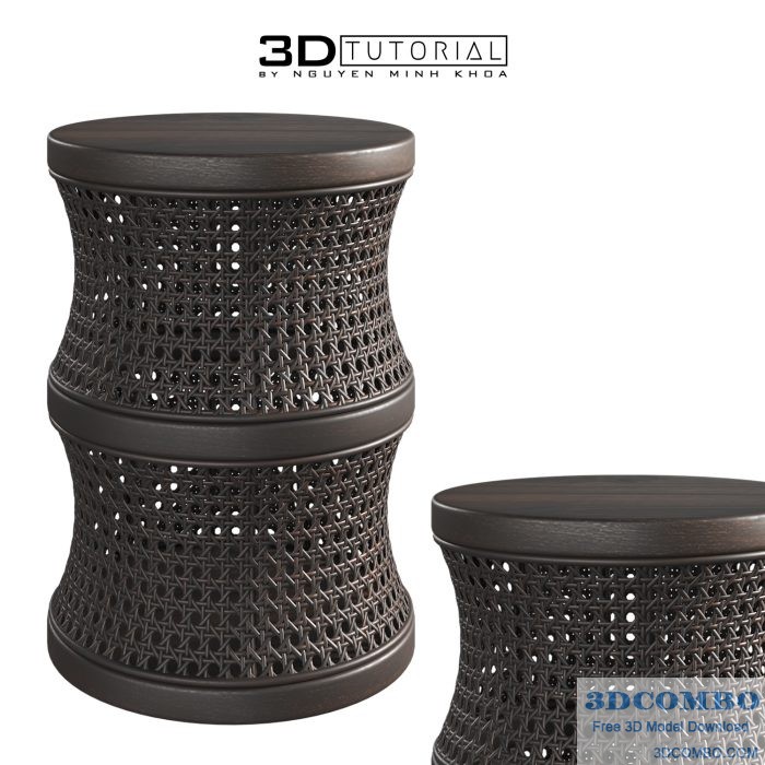 Rattan Stool By Nguyen Minh Khoa 1