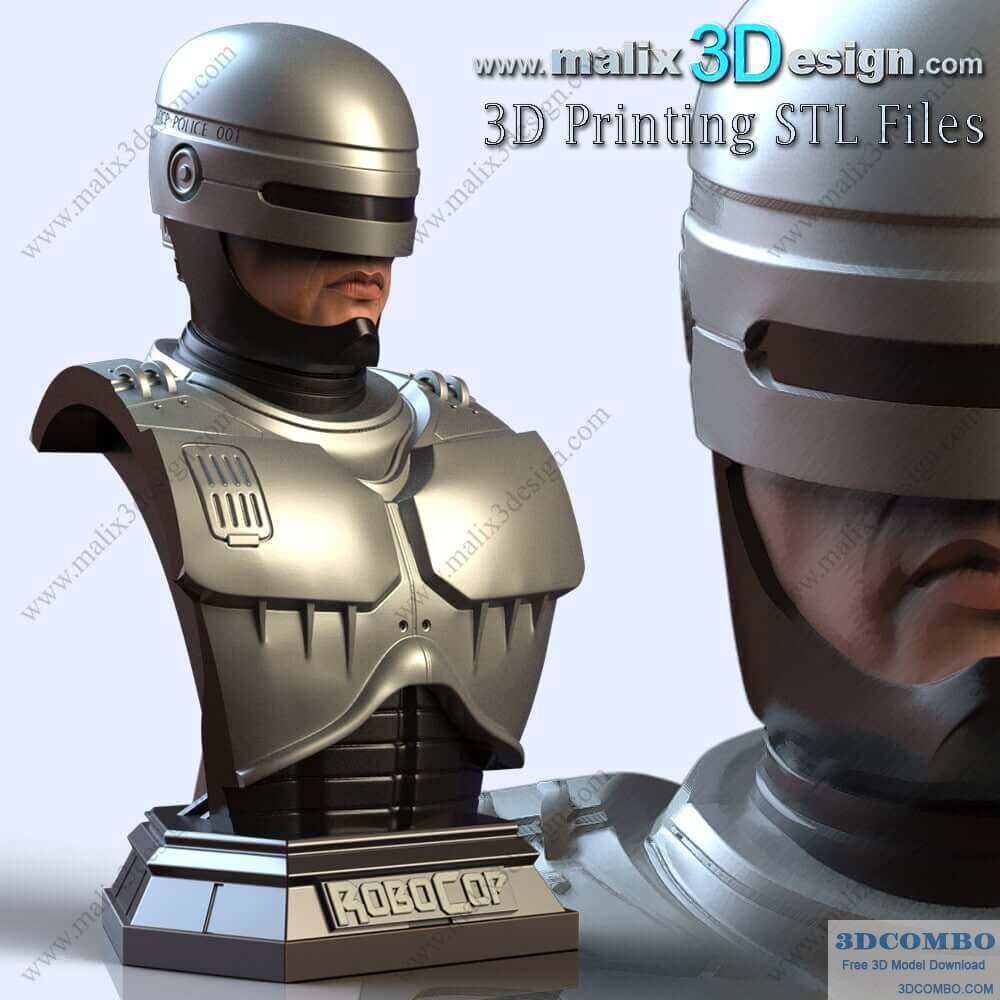 ROBOCOP ( bust ) - STL File