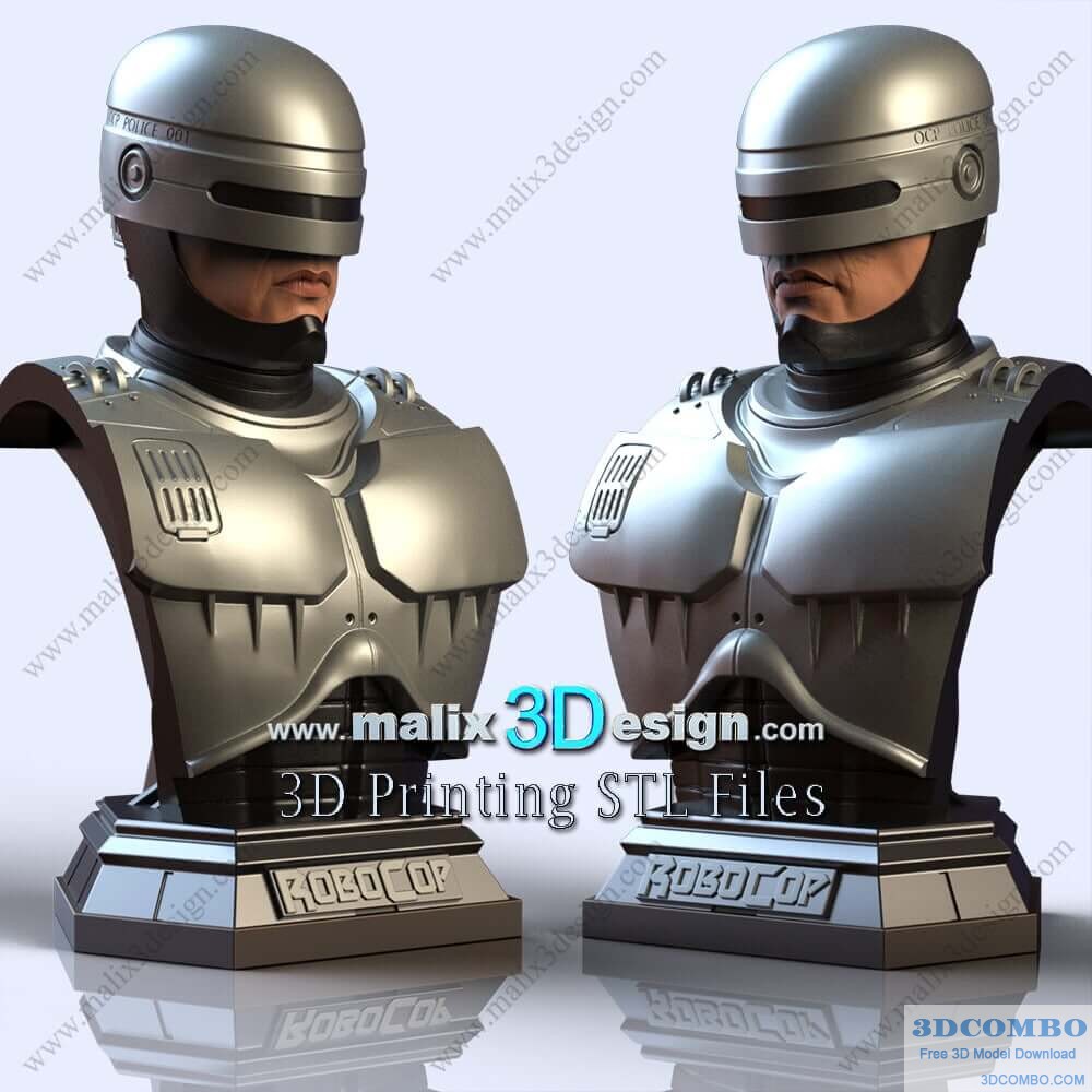ROBOCOP ( bust ) - STL File
