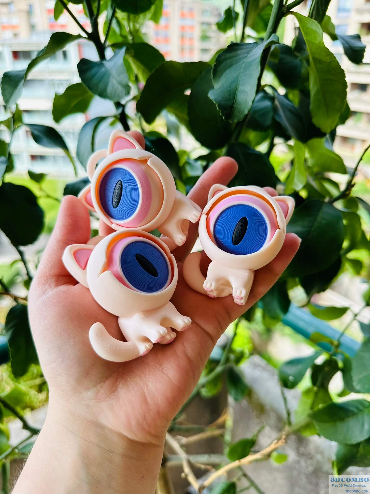 Roll Eye The Cat 3D Model2.3dcombo.com