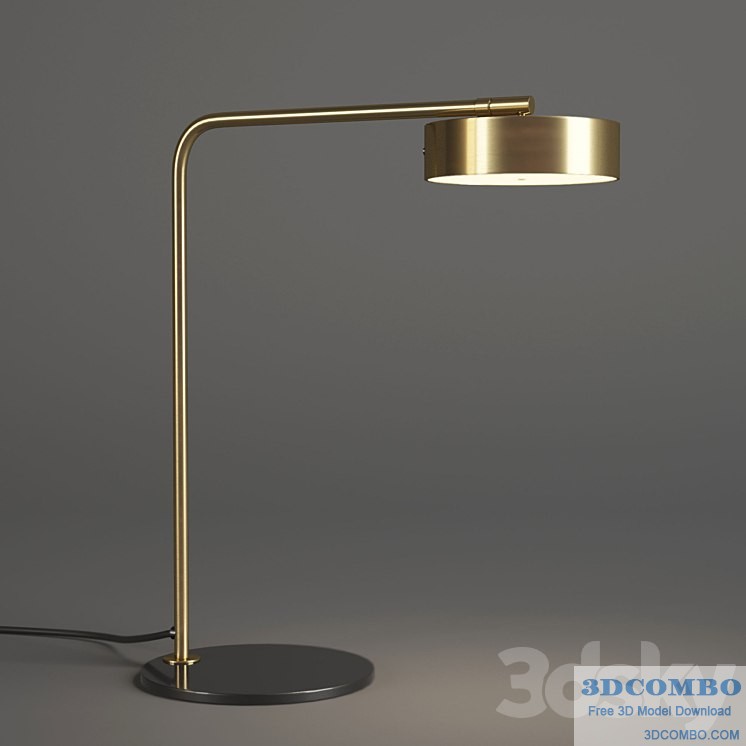 Rubn James Table Lamp Brass