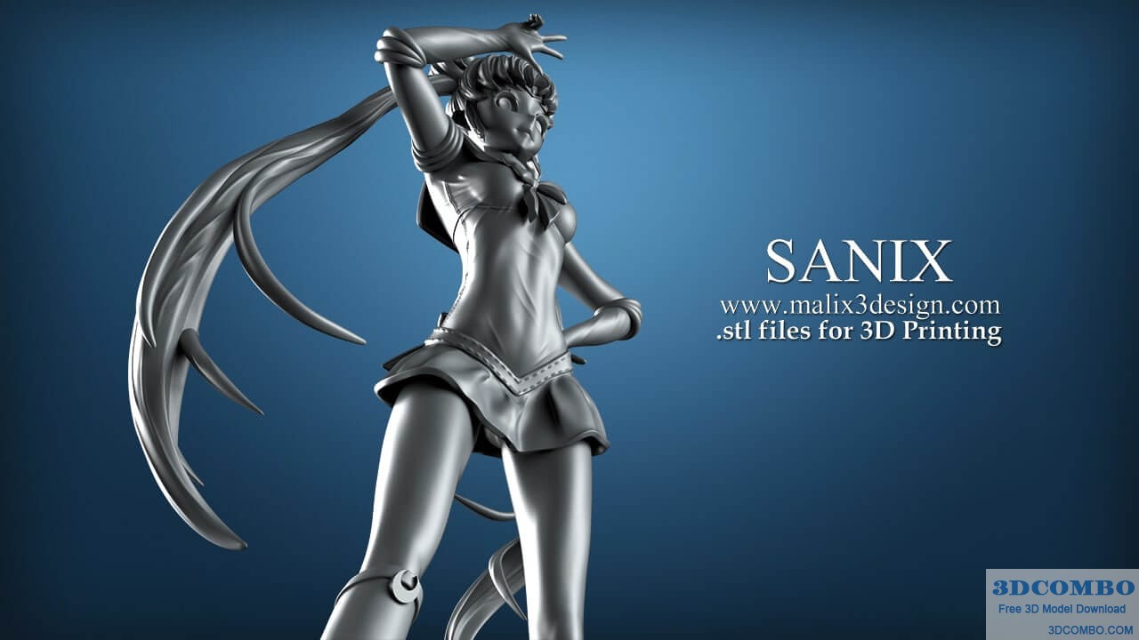 Sailor Moon - 3D Model for 3D Printing