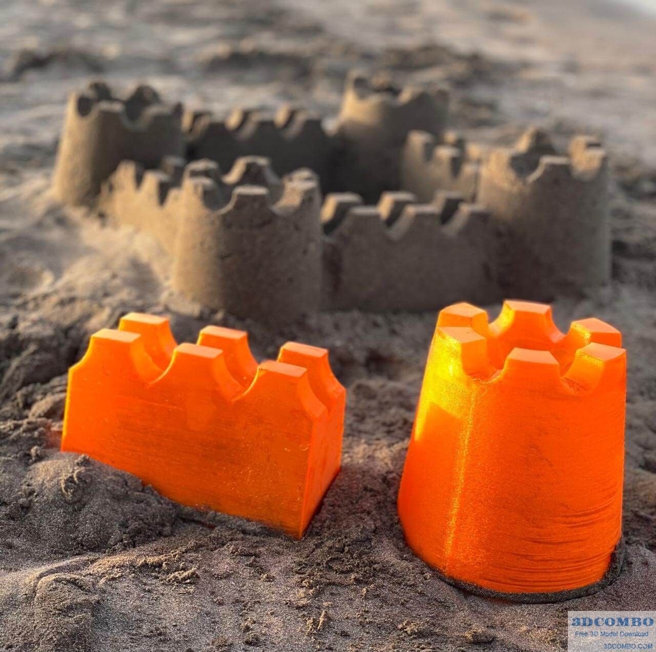 SANDCASTLE MOULD 3D MODEL