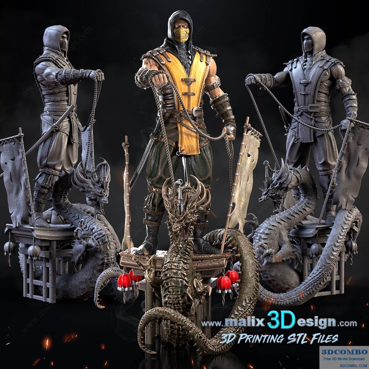 SCORPION ( MK ) - STL Files