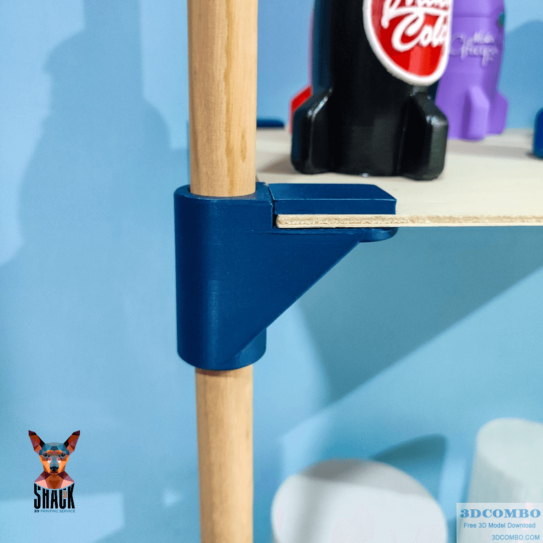 Shelf Pins 3D Model3.3dcombo.com