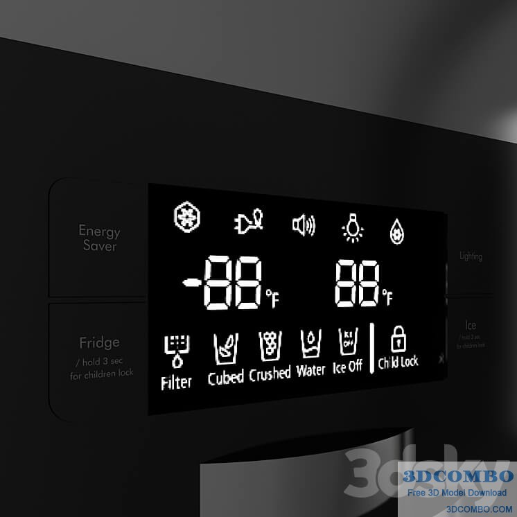 Side By Side Refrigerator SAMSUNG RSH5ZLMR 219396.552408d780884