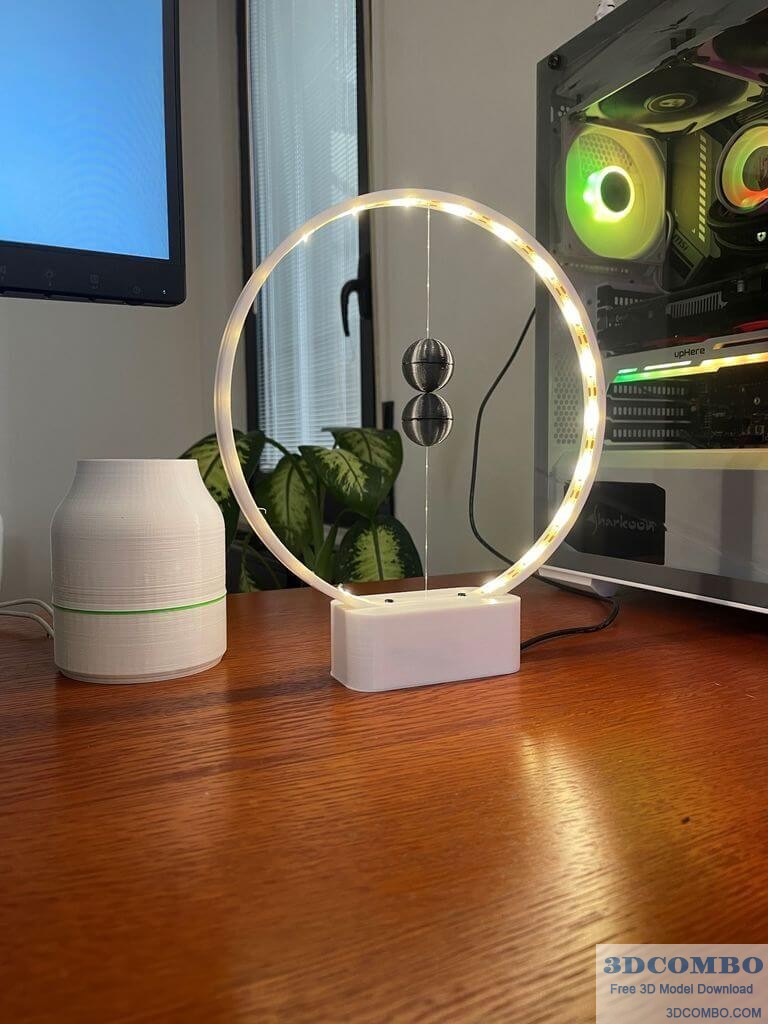 SIMPLE BALANCE LAMP 3D MODEL