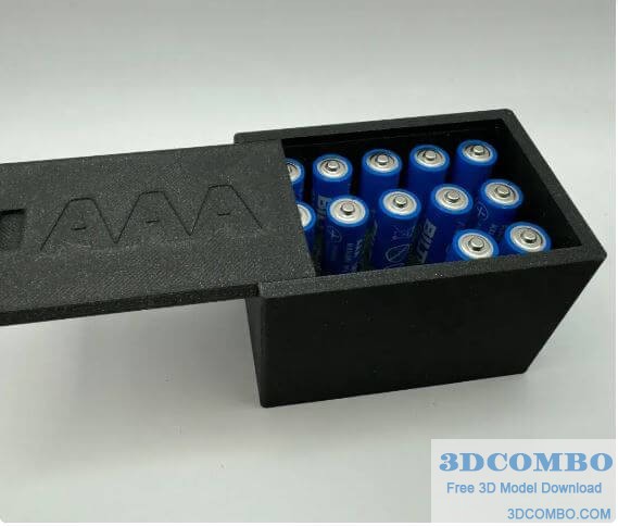 Sliding Lid Battery Storage Boxes3.3dcombo.com