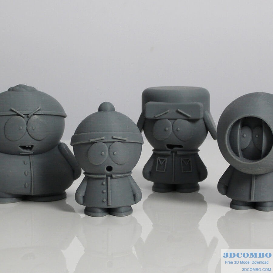 SOUTH PARK CREW 3D MODEL