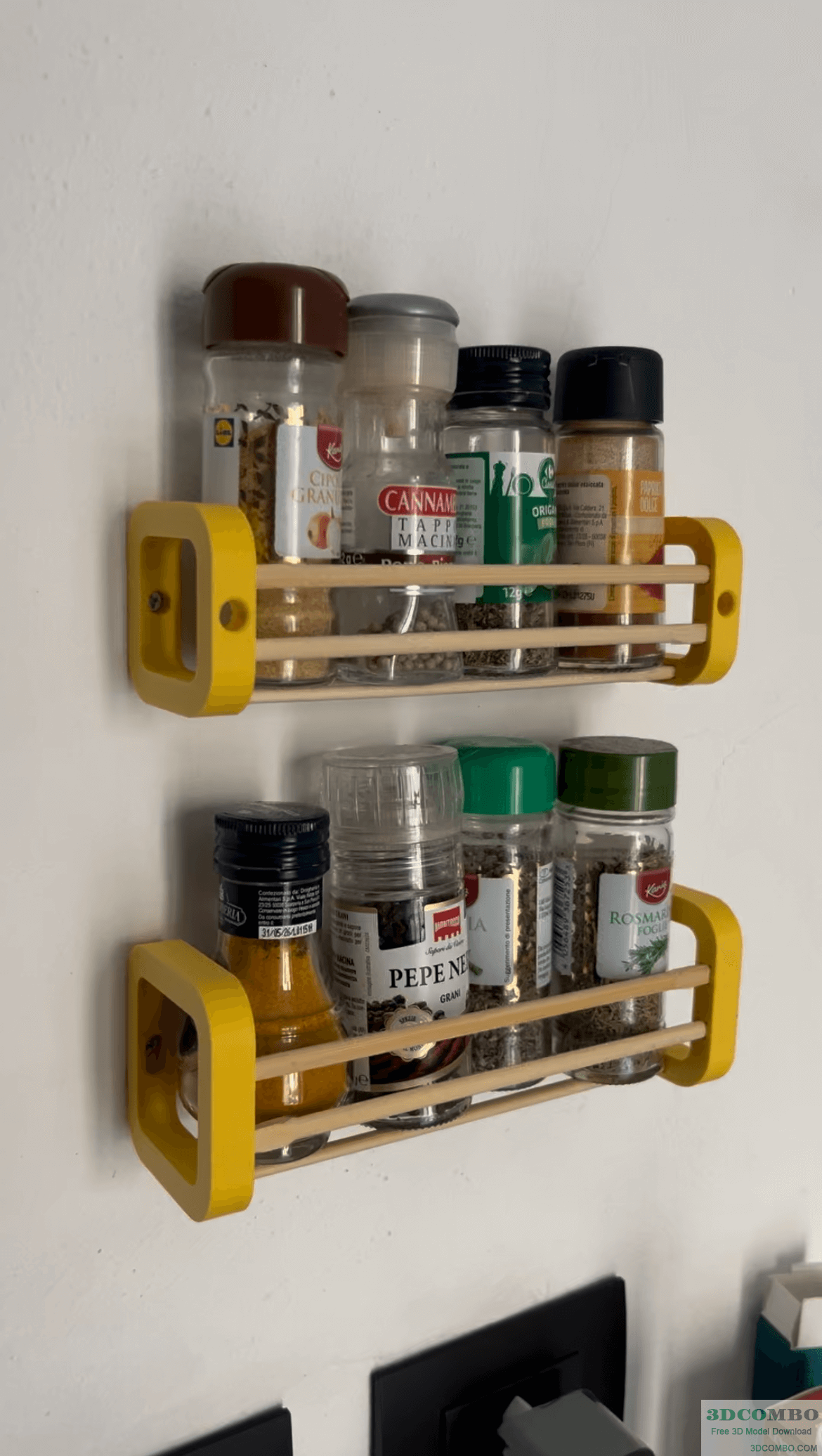 SPICE RACK SUPPORTS - CHINESE STICKS UPCYCLING