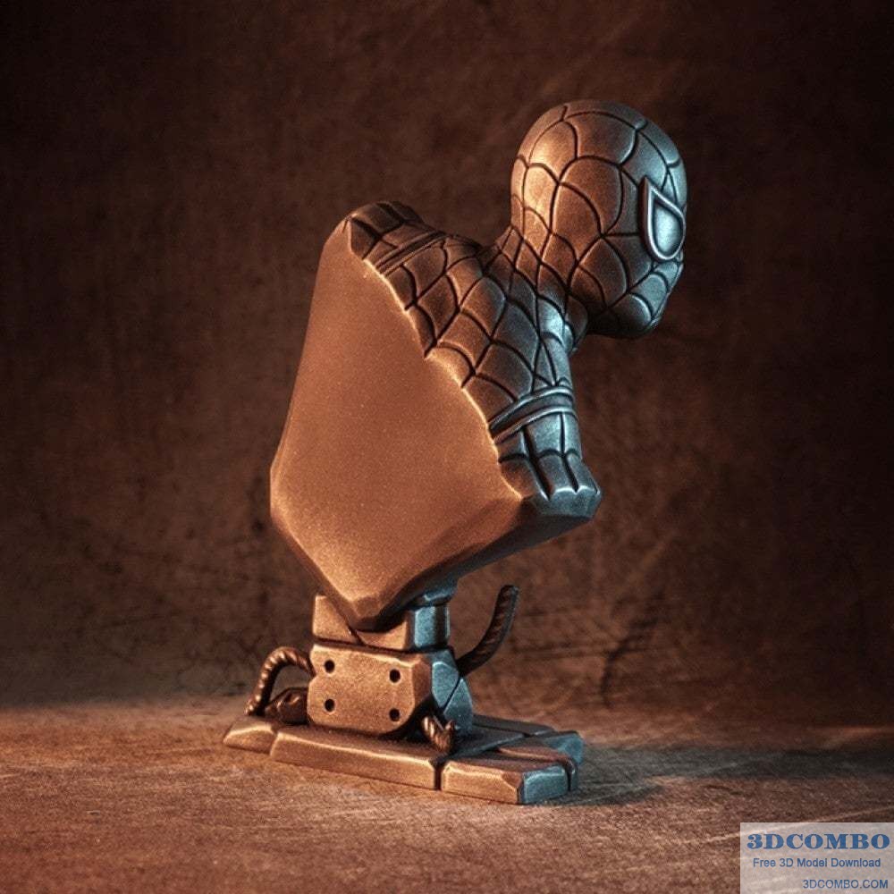 Spider Man Bust2.3dcombo.com
