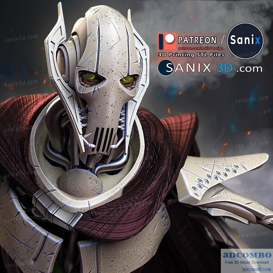 ( StarWars ) General Grievous - STL Files