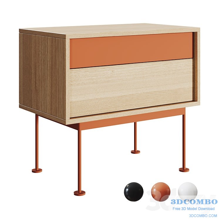 TEULAT - Yoko Bedside table