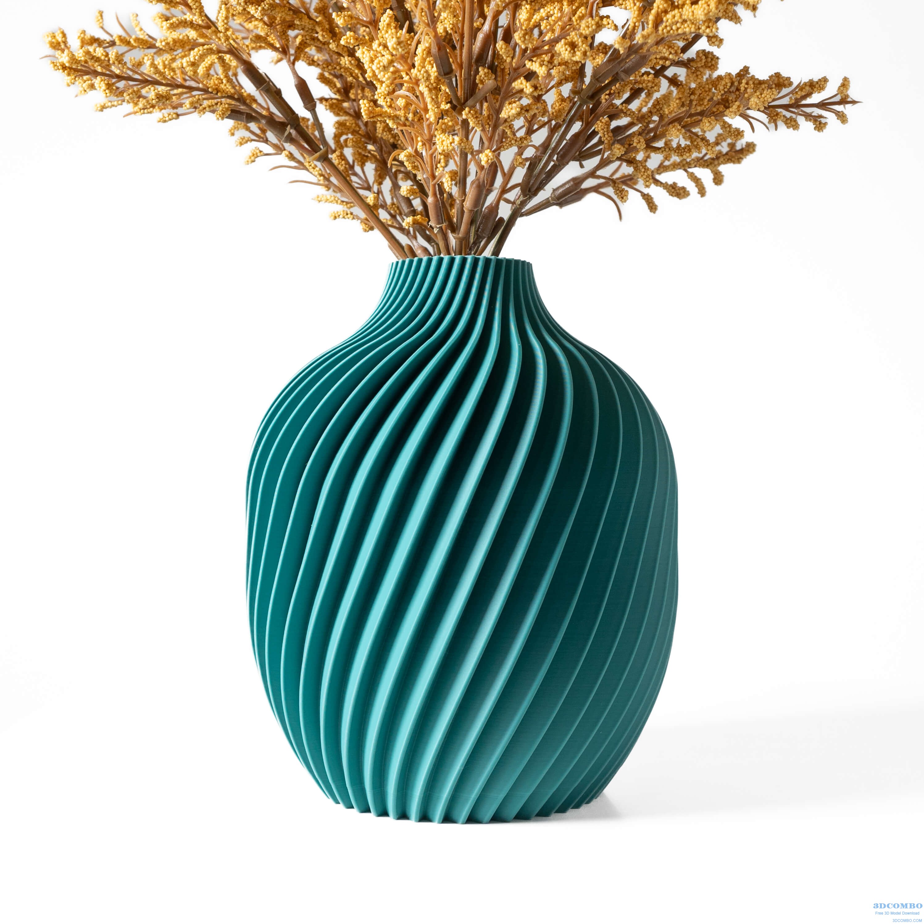 THE KIVAN VASE 3D MODEL, MODERN AND UNIQUE HOME DECOR FOR DRIED AND PRESERVED FLOWER ARRANGEMENT | STL FILE