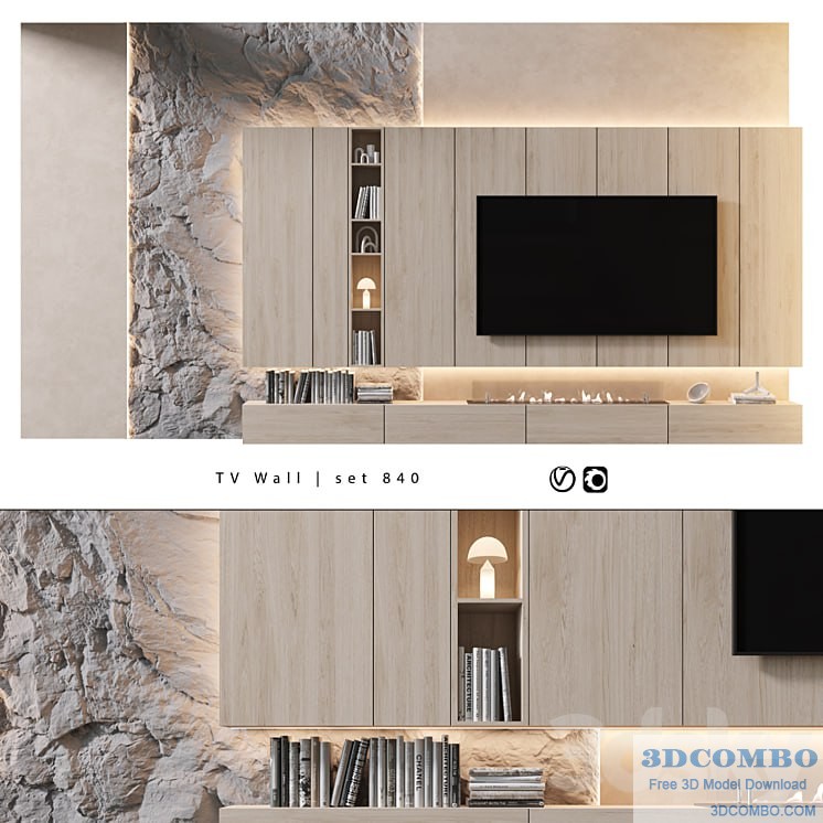 TV Wall | set 840
