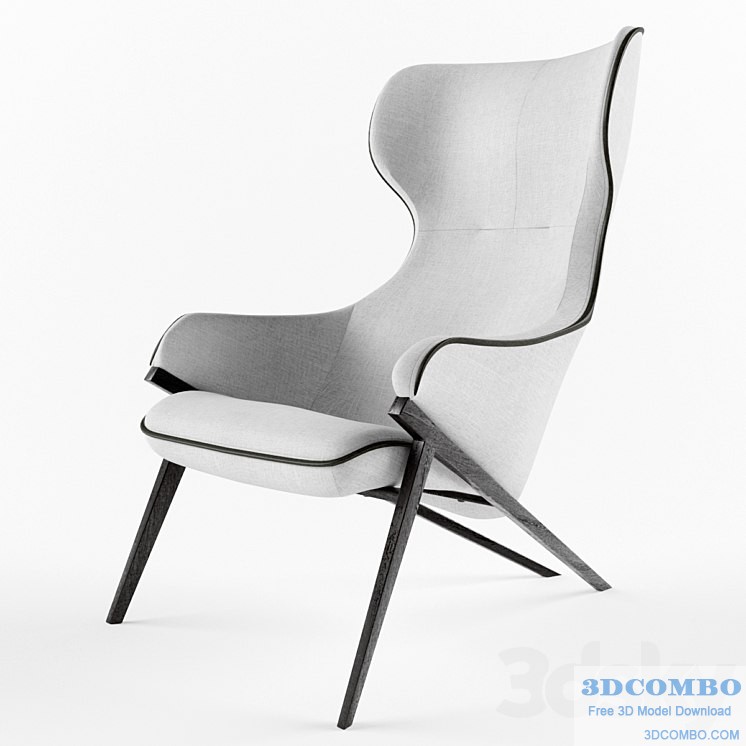 UPHOLSTERED ARMCHAIR