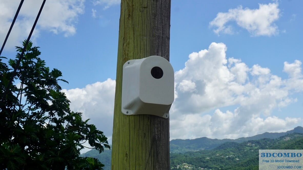 Urban Birdhouse 3D Model1.3dcombo.com