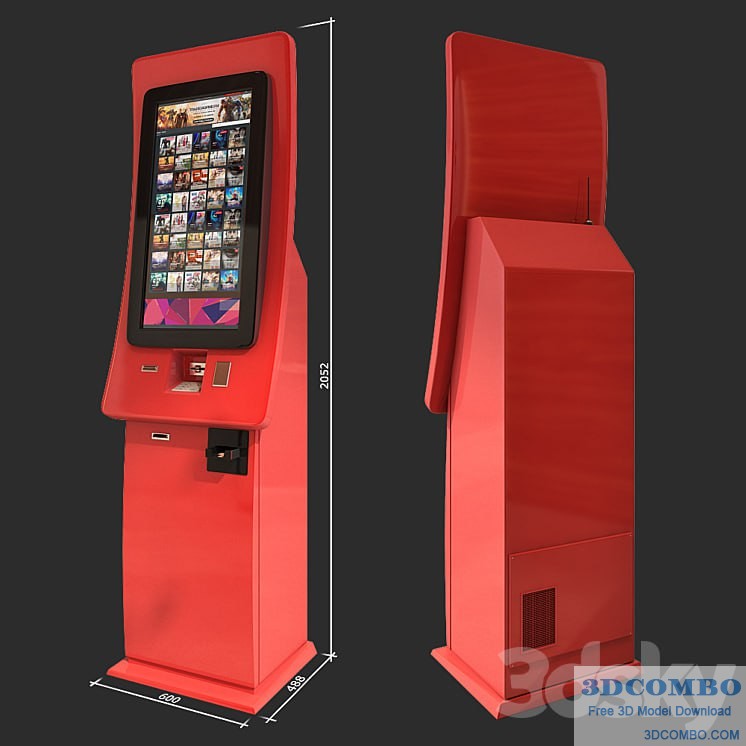 Vending machine for movie tickets