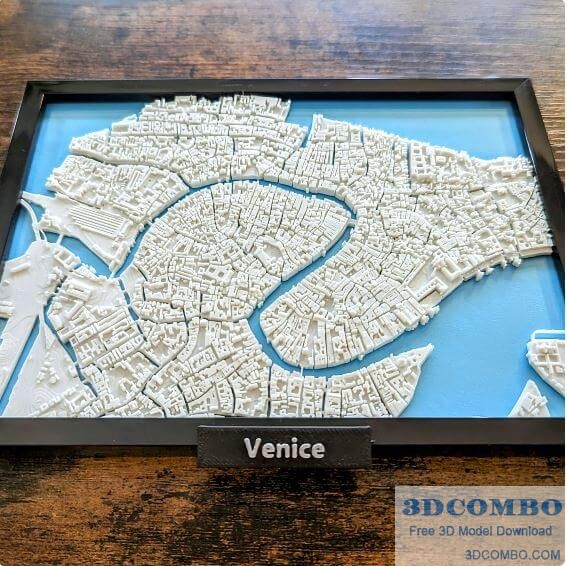VENICE ITALY 3D MINIATURE