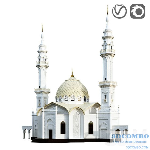 White mosque