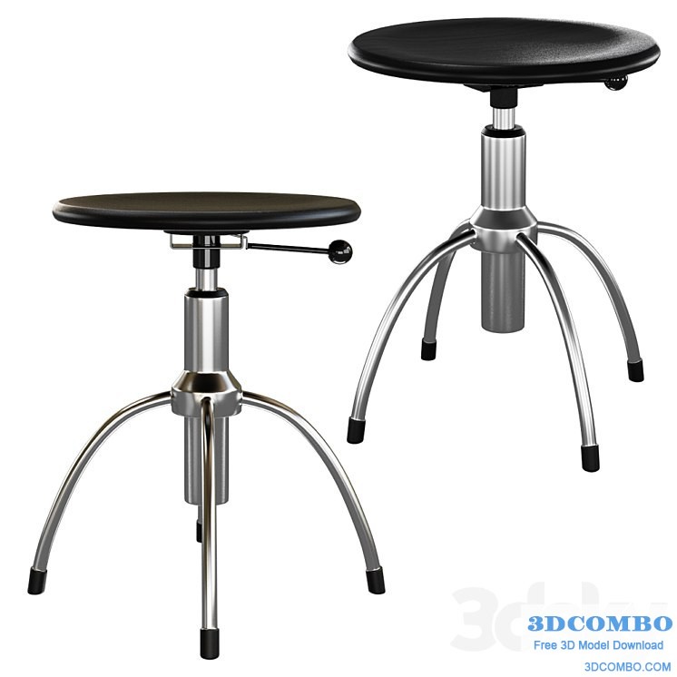 Wilde and Spieth Se 43 Swivel Stool