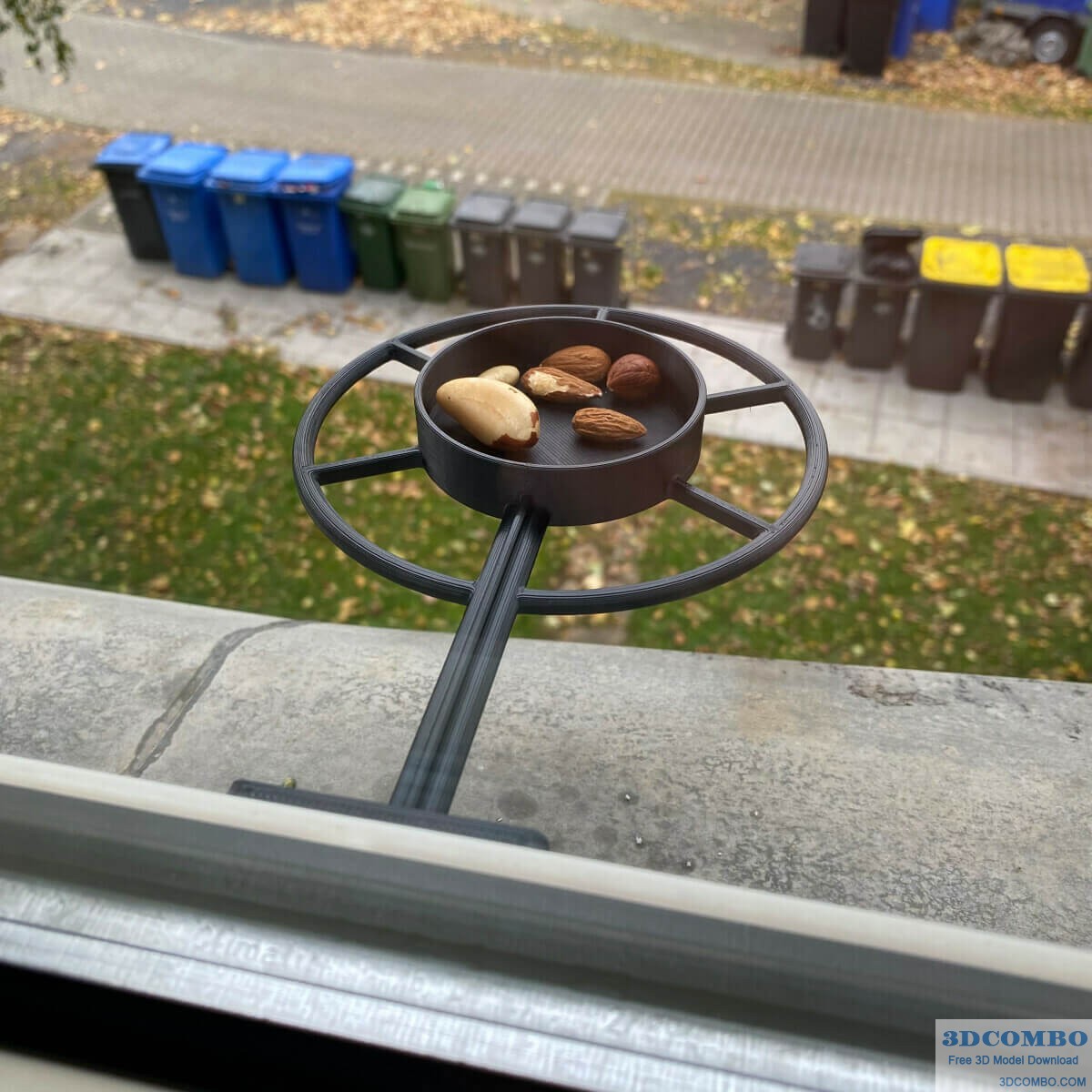 Window Bird Feeder 3D Model.3dcombo.com