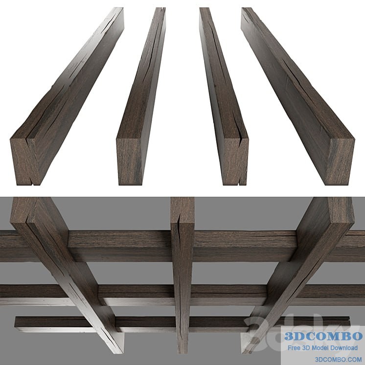Wooden beams 4