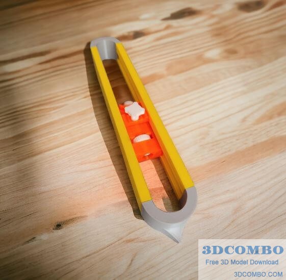 WOODWORKING MEASURING CONTOUR GAUGE